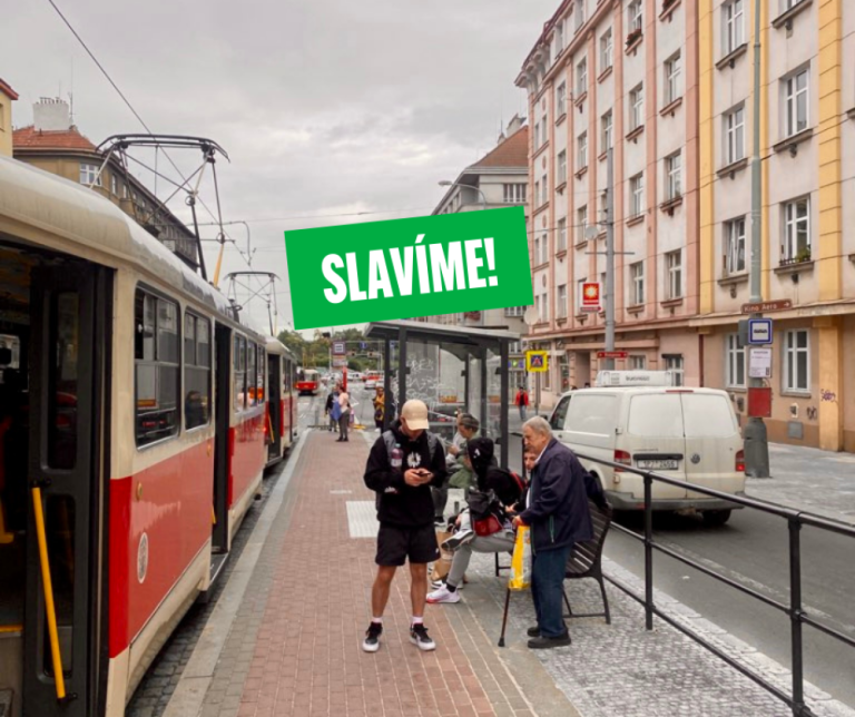 Rozšířili jsme zastávku Biskupcova!